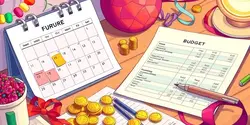 Planifica eventos especiales con antelación para evitar deudas