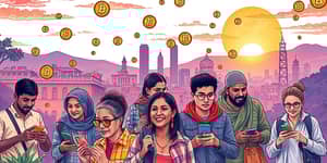 Criptomonedas generan oportunidades en mercados emergentes