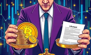 Evalúa riesgos regulatorios al invertir en criptomonedas