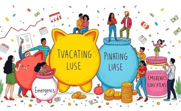 Incluye retos de ahorro para mantener la motivación