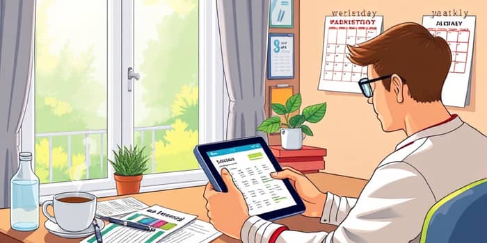 Haz revisiones semanales de tu estado de cuentas